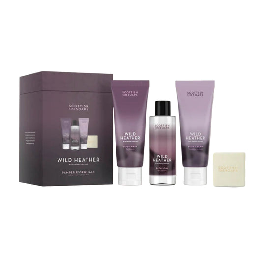 Scottish Fine Soaps | Wild Heather Pamper Essentials Gift Set