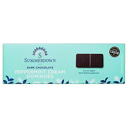 Summerdown | Dark Chocolate Peppermint Cream Dominoes 200g