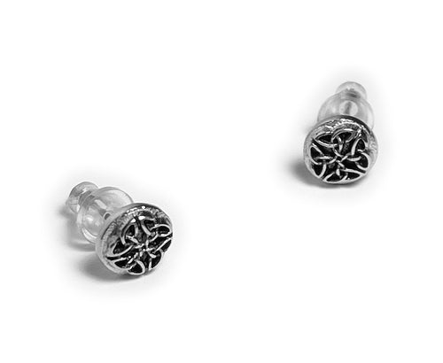 Celtic Art | TPewter Celtic Knot Trinity Stud Earrings