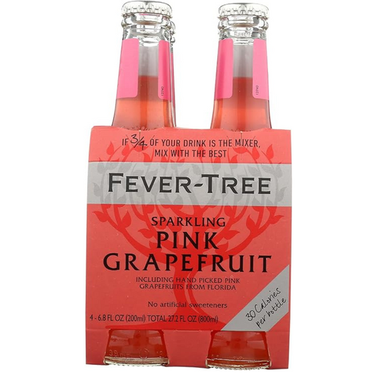 Fever Tree | Sparkling Pink Grapefruit Tonic Water 4x200 mL