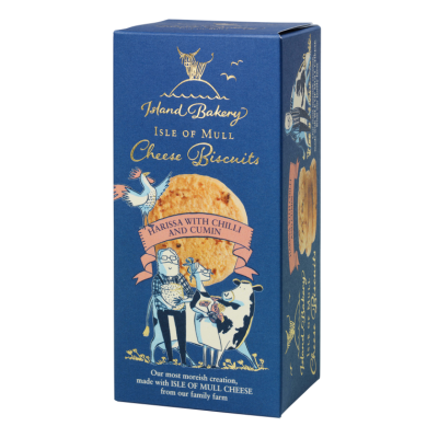 Island Bakery | Harissa, Chilli & Cumin Cheese Biscuits 100g