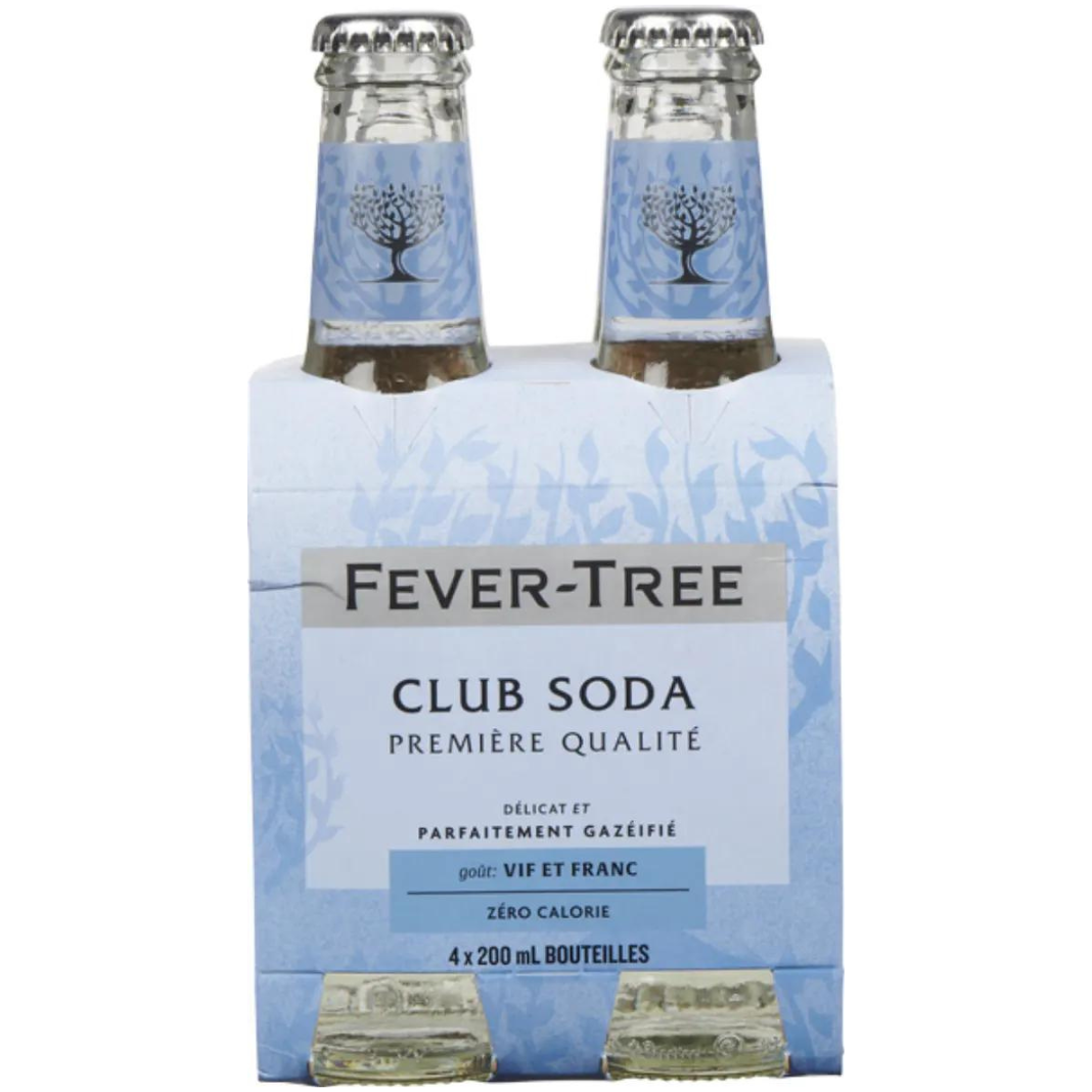 Fever-Tree | Premium Club Soda 4pk x 200 ml