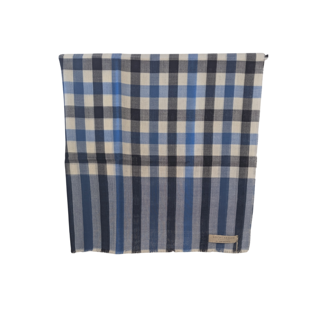 Locharron | Spring Scarf - Cambo Blue