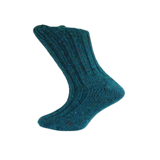 Grange Craft | Country Socks Aqua Fleck