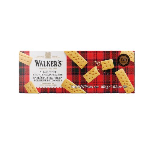 Walker's | All Butter Shortbread Fingers 150g