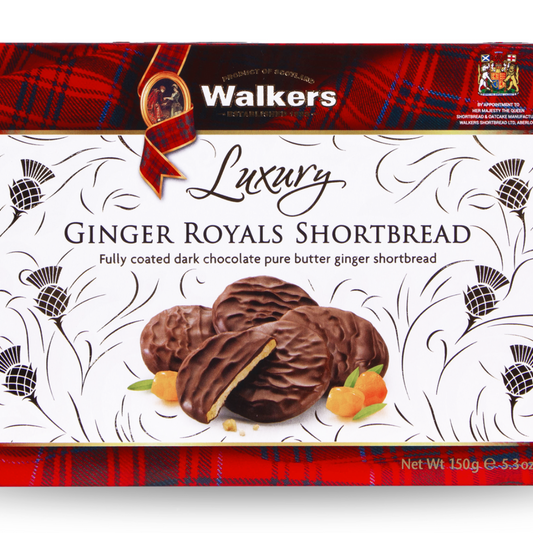 Walkers | Ginger Royals Shortbread 150g