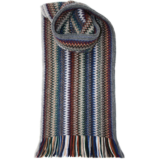 Lochcarron | Zig Zag Scarf - Cappuccino