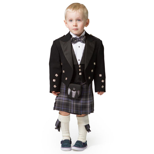 Child's Prince Charlie Jacket & Kilt Rental Package