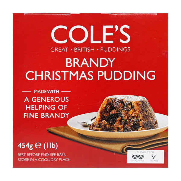 Cole's | Brandy Christmas Pudding 454g