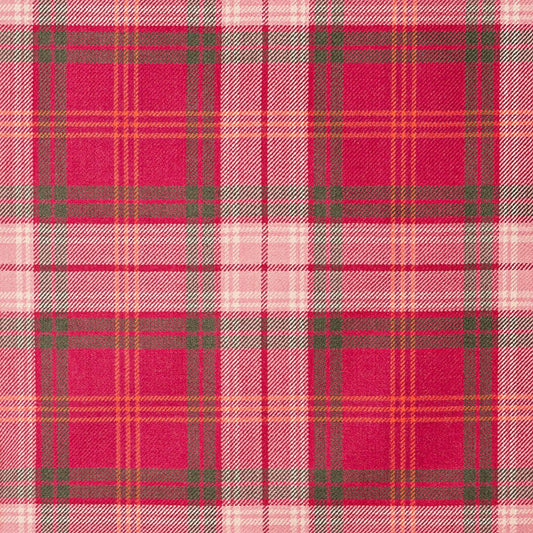 Lochcarron | Tartan Lambswool Wrap - Hunting Rose