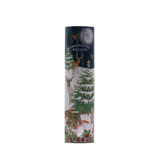 Farmhouse | Woodland Scene Giant Tube - Spiced Oat Cookies 300g