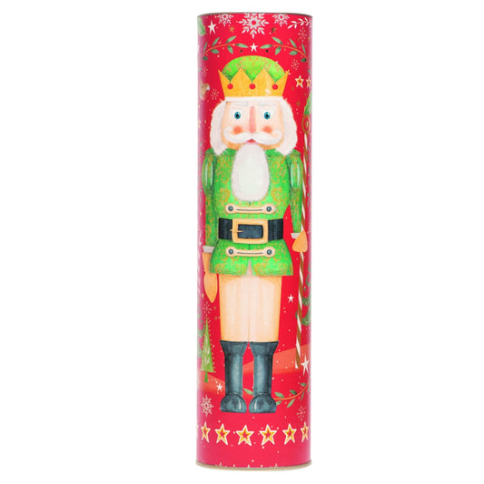 Farmhouse | Nutcracker Giant Tube - Cocoa Shortbread 300g