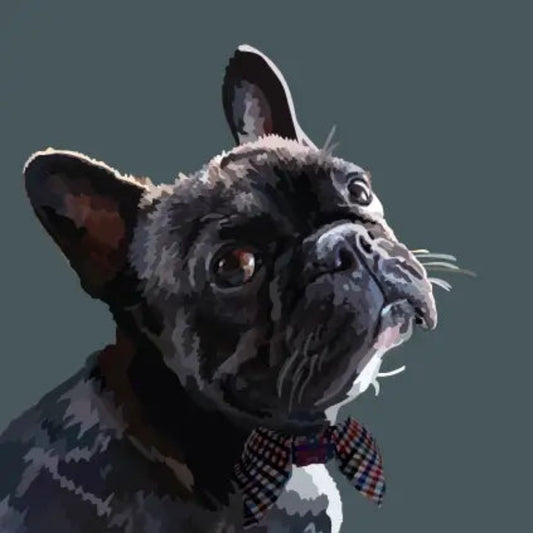 Periodic Society | French Bulldog Greeting Card