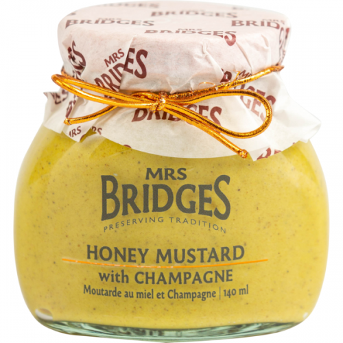 Mrs. Bridges | Honey Mustard with Champagne 140ml