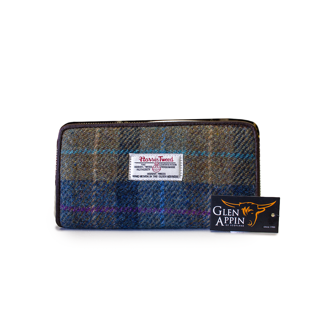 Harris Tweed | Staffa Zip Wallet