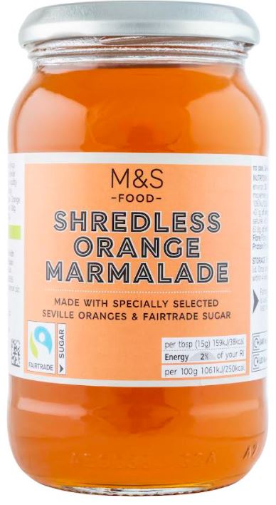 M&S | Shredless Seville Orange Marmalade 454g