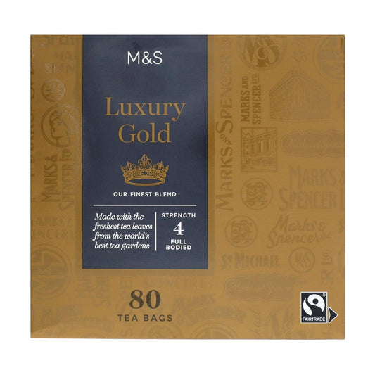 M&S | Luxury Gold Teabags 80