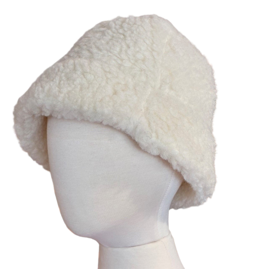 Yoko | Fluffy Bucket Hat | Natural