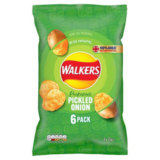 Walkers | Pickled Onion | 6pk 25g