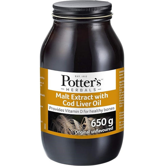 Potter's Herbals | Malt Extract with Cod Liver Oil