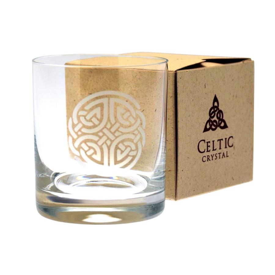 Burns Crystal | Celtic Knot Round Whisky Glass