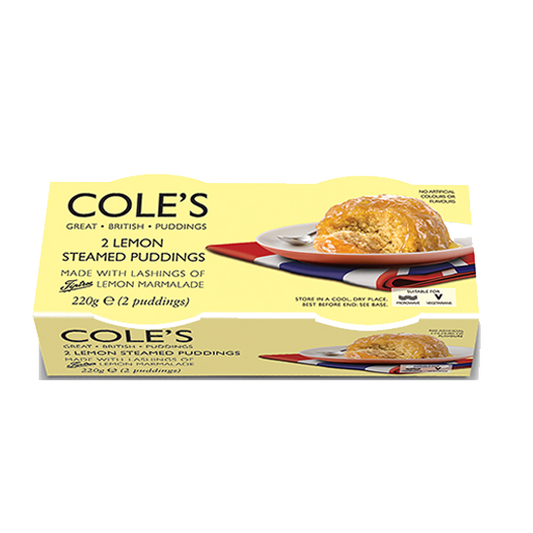 Cole's | Lemon Steamed Puddings Twin pack 220g