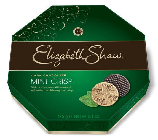 Elizabeth Shaw | Dark Chocolate Mint Crisps