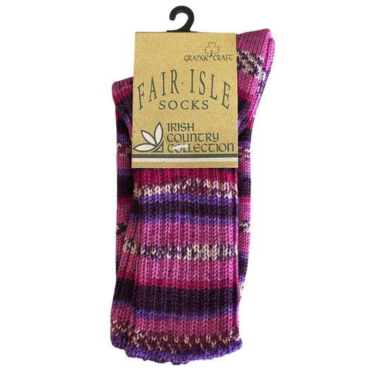 Grange Craft | Fair Isle Socks