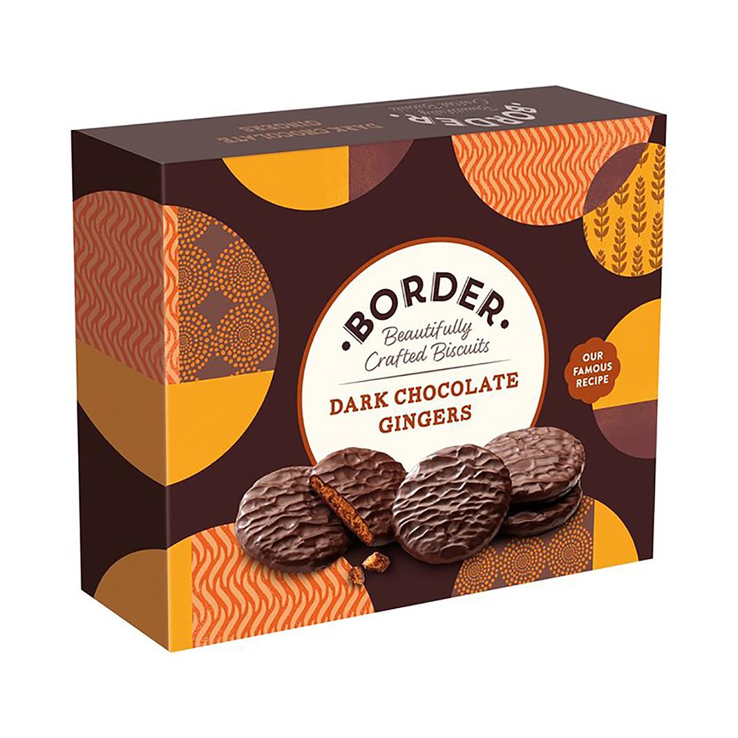 Border | Dark Chocolate Gingers Carton 255g