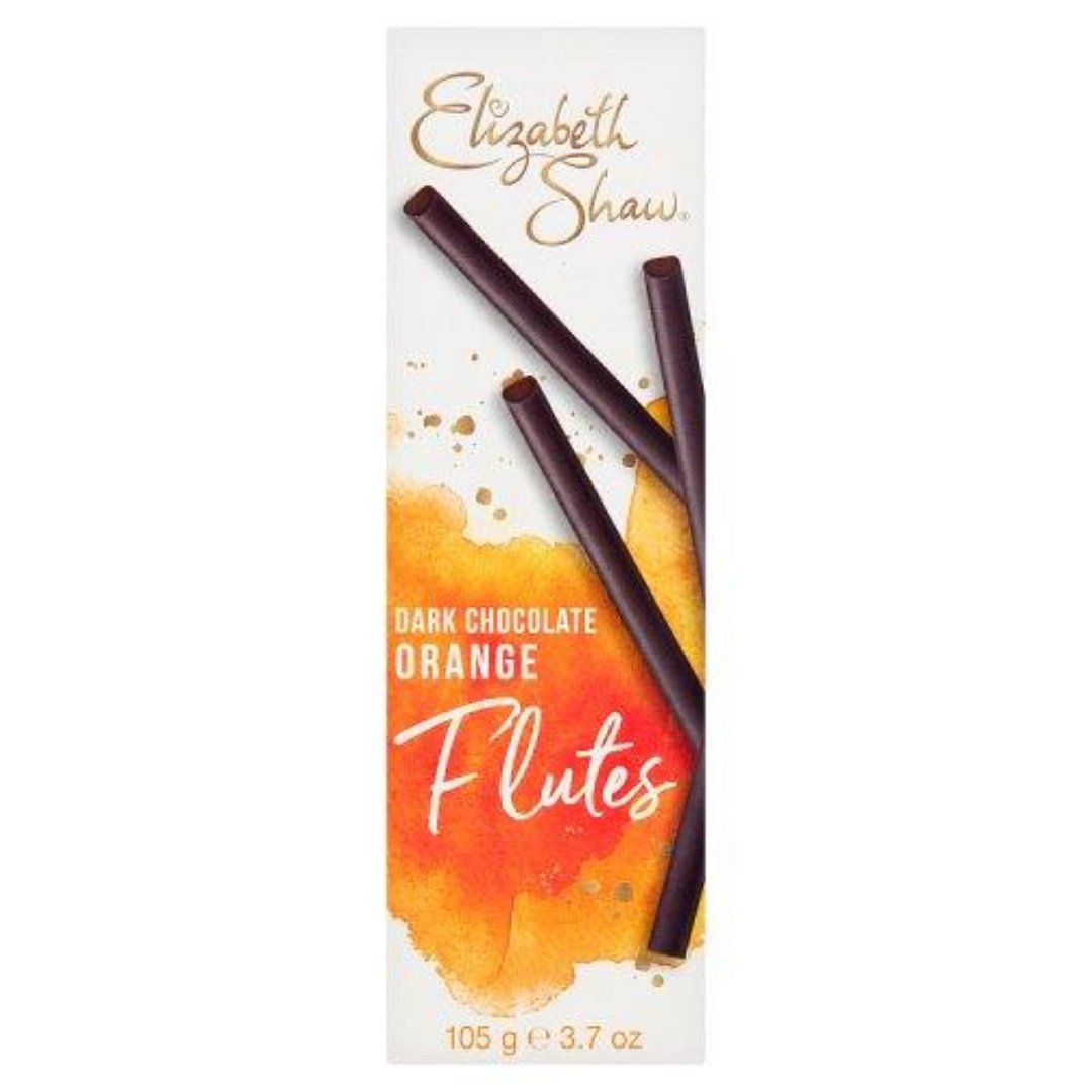 Elizabeth Shaw | Dark Chocolate Orange Flutes 105g