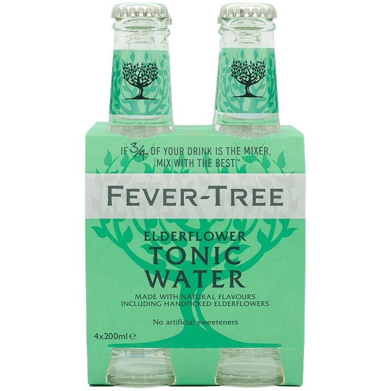 Fever Tree | Elderflower Tonic Water 4x200 mL