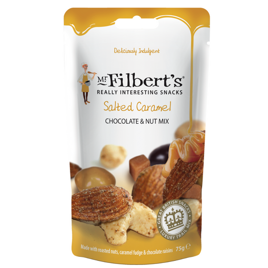 Mr. Filbert`s | Salted Caramel Chocolate & Nut Mix 75g