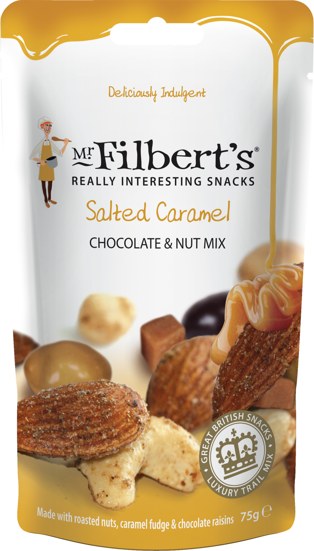 Mr. Filbert`s | Salted Caramel Chocolate & Nut Mix 75g