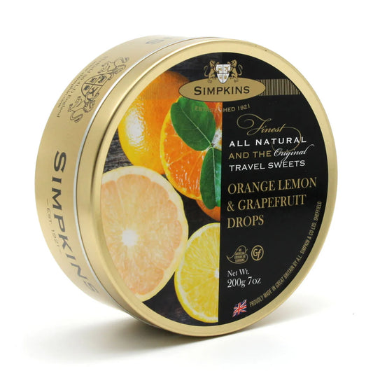 Simpkins | Orange, Lemon & Grapefruit Sweets 200g