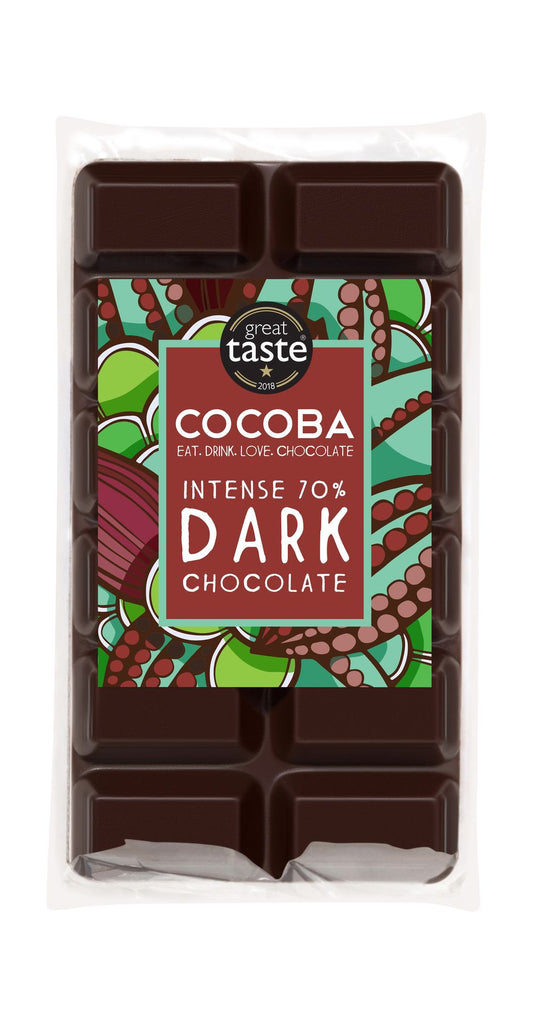 Cocoba | Intense 70% Dark Chocolate Mini Bar 35g