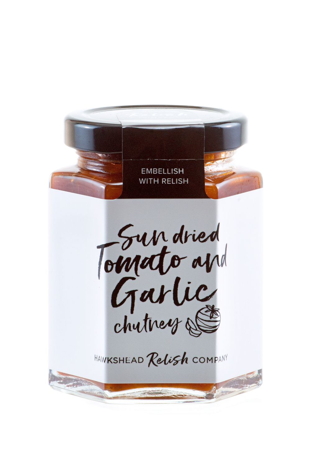 Hawkshead Relish Company | Sun Dried Tomato & Garlic Chutney 195g