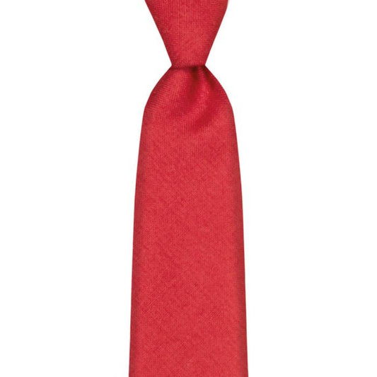 Lochcarron | Wool Tie Weathered Red