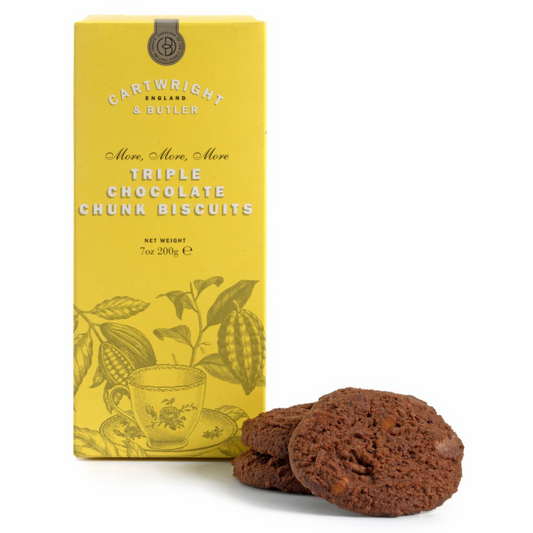 Cartwright & Butler | Triple Chocolate Chunk Biscuits 200g