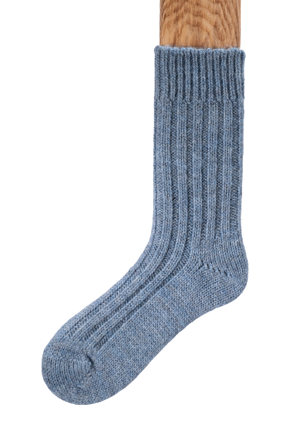 Connemara Tweed Socks/Blue Stone