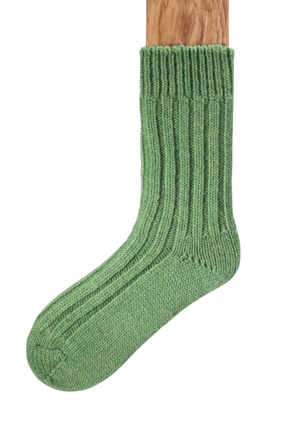 Connemara Tweed Socks/Light Green