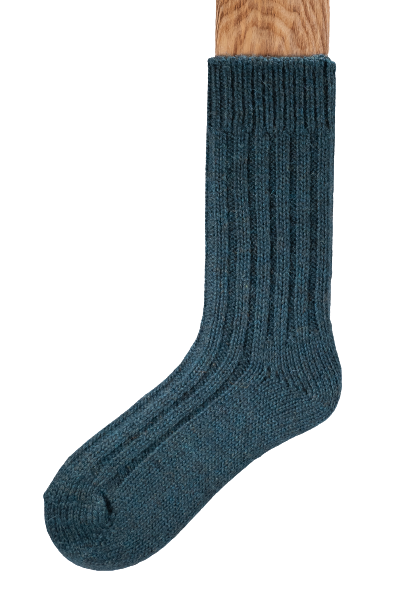 Connemara Tweed Socks/Blue-Grey