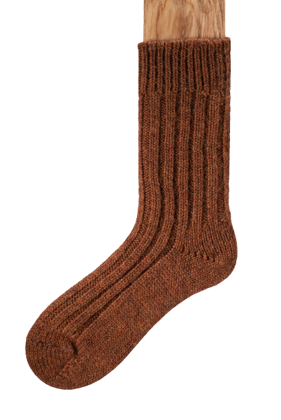 Connemara Tweed Socks/Brown