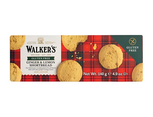 Walker's | Ginger & Lemon Shortbread