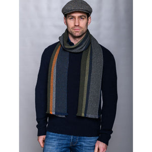 Mucros Weavers | Soft Donegal Scarf Green