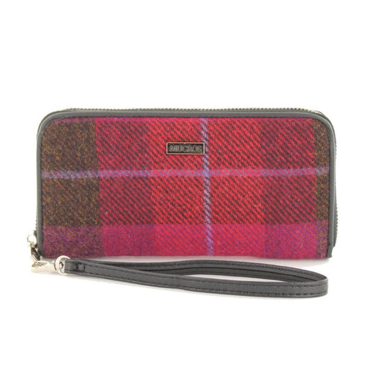 Mucros Weavers | Tweed Wallet Pink