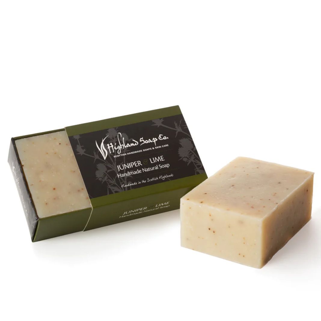 Highland Soap Company | Juniper & Lime Natural Soap 190g