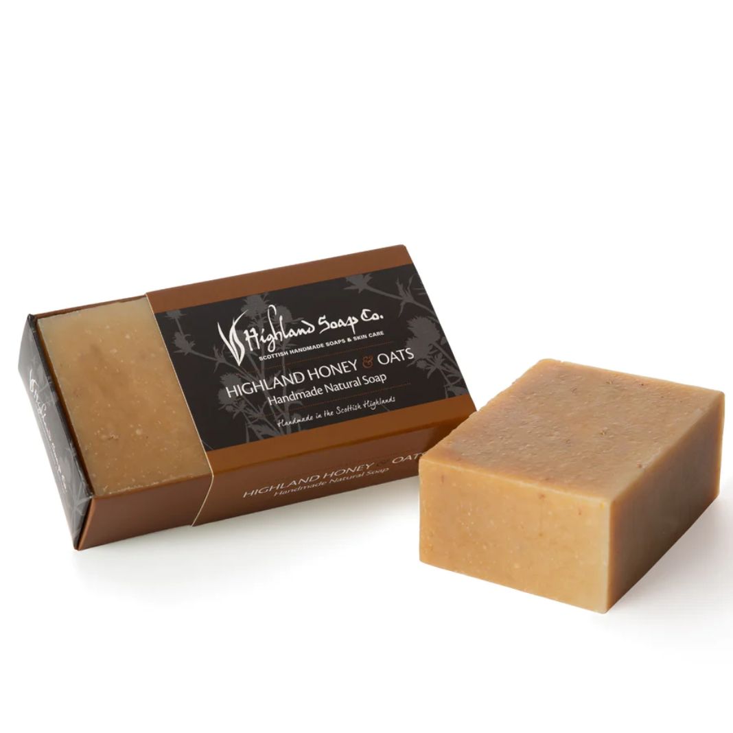 Highland Soap Company | Highland Honey & Oats Natural Soap 190g