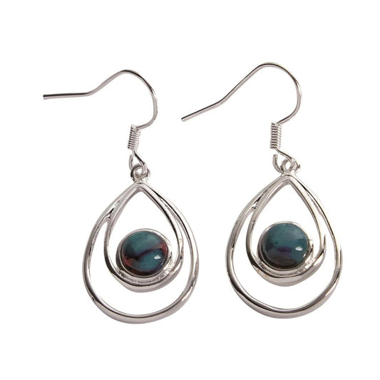 Heathergems | Peacock Drop Earrings