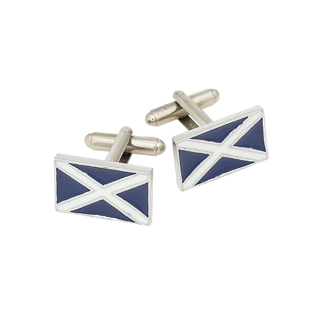 St. Andrews Saltire Enamel Cufflinks