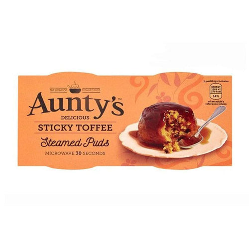 Aunty's | Sticky Toffee Steamed Puds 2 Pk